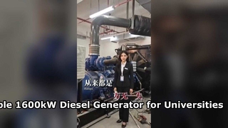 2000kVA युचाई डीजल जेनरेटर से विश्वविद्यालयों को बिजली देना | एमबीकेएल पावर