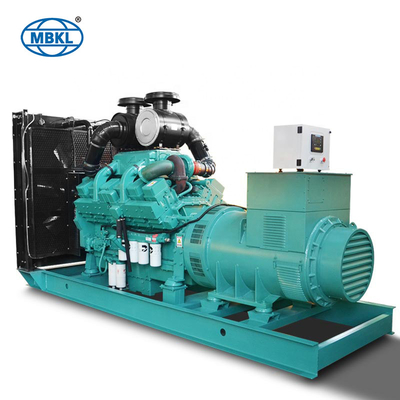 निर्माण स्थल के लिए साउंडप्रूफ पर्किन्स डीजल पावर जेनरेटर 1000KVA 800KW
