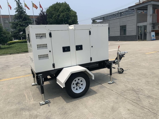 अच्छी कीमत कमिंस KTA38-G9 1000KW 1250KVA एटीएस के साथ ट्रेलर डीजल जनरेटर ऑनलाइन