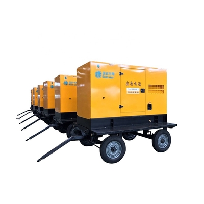 Cummins QSZ13-G2 3 चरण 360KW 450KVA ट्रेलर डीजल जनरेटर सेट