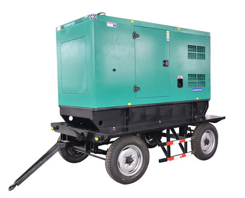 कमिंस KTA38-G2 600KW 750kva मोबाइल ट्रेलर जनरेटर सेट