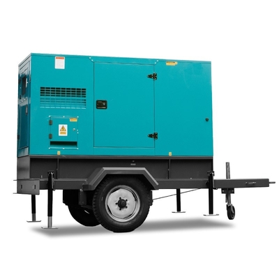 छोटे 50kva 100KW SDEC ट्रेलर डीजल जनरेटर सेट