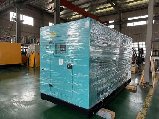 अच्छी कीमत 300KW साइलेंट टाइप डीजल जनरेटर सेट विश्वसनीय बिजली उत्पादन के लिए YC6MJ500L-D21 इंजन के साथ ऑनलाइन