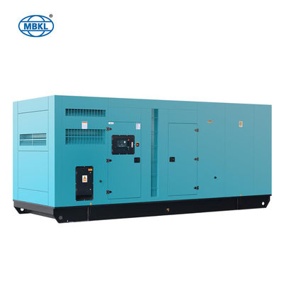 KTA38-G2A इंजन के साथ साइलेंट कमिंस डीजल जेनरेटर 800KW 1000KVA