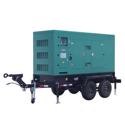 460KW 575KVA कमिंस KTAA19-G6 इंजन के साथ साइलेंट ट्रेलर प्रकार डीजल जनरेटर सेट